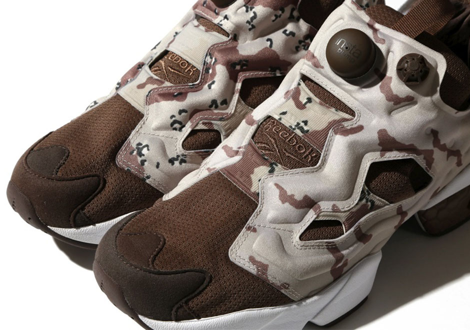 Beams Reebok Instapump Fury Desert Camo 3