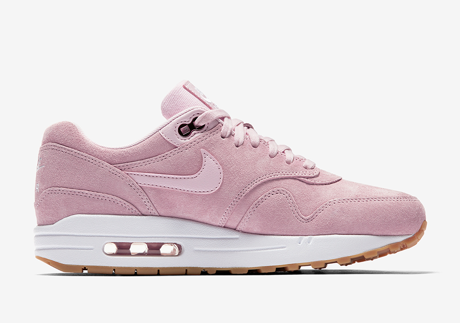 Nike Air Max 1 Pink Suede 919484 600 03