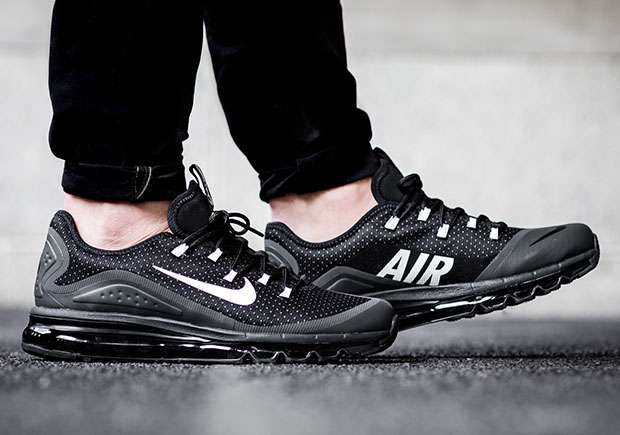 Nike Air Max More Black White Wolf Grey Anthracite 1