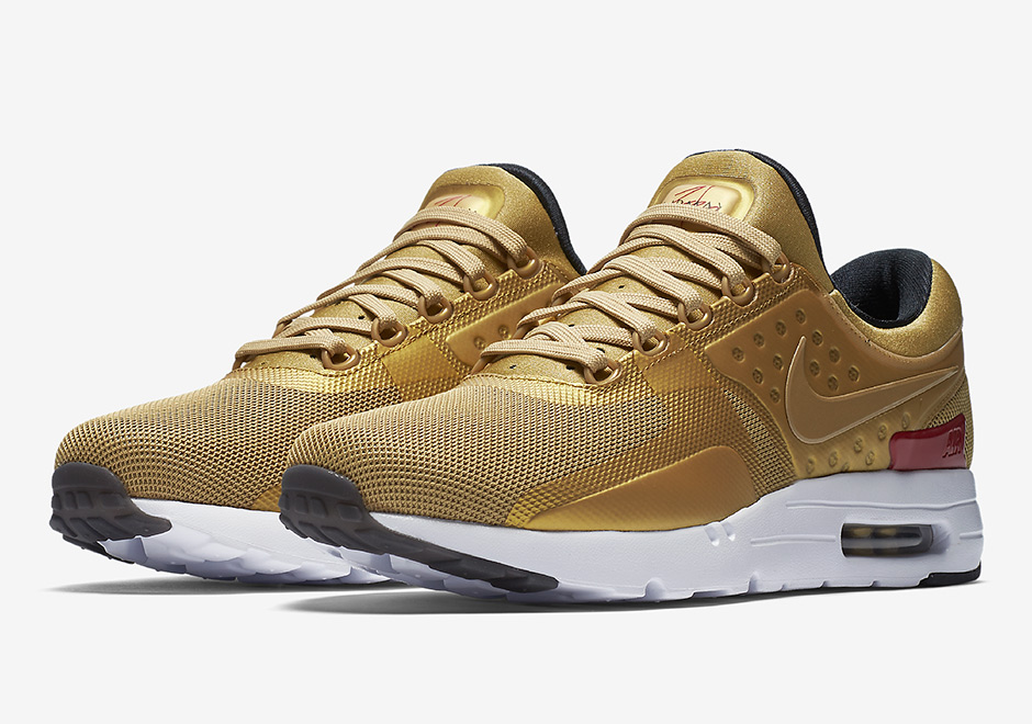 The Nike Air Max Zero Is Releasing In "Metallic Gold" Too