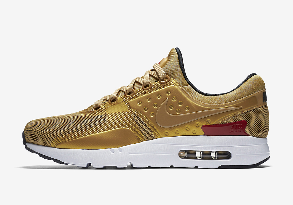 Nike Air Max Zero Metallic Gold Release Date 02