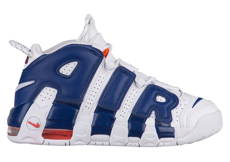 The Nike Air More Uptempo Is Releasing In Knicks Colors