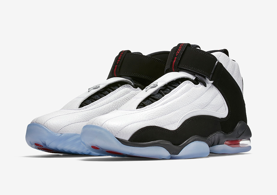 Nike Air Penny 4 True Red White Black 2