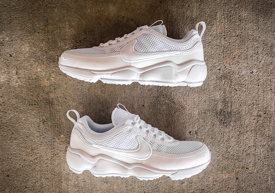 Nike Air Zoom Spiridon Ultra Triple White 05