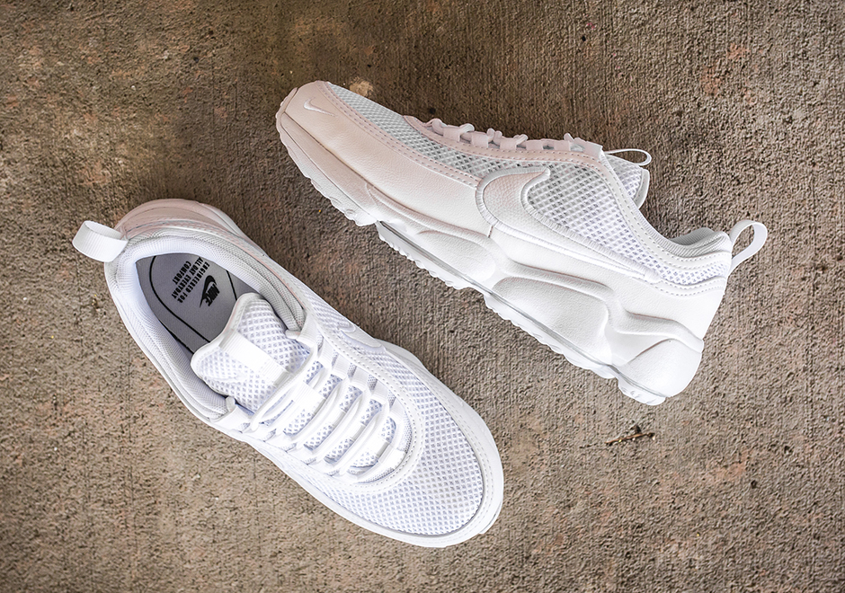Nike Air Zoom Spiridon Ultra Triple White 06