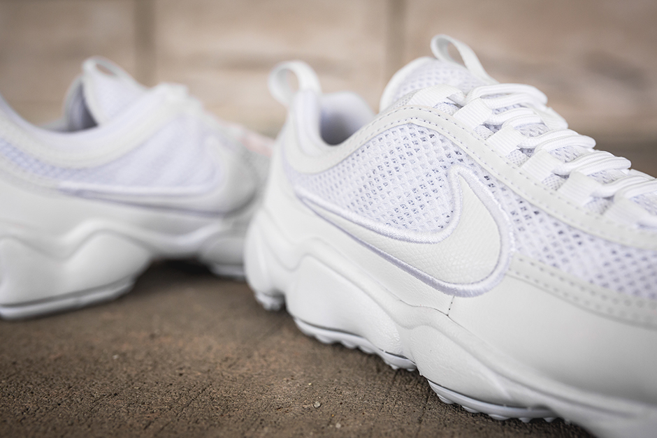 Nike Air Zoom Spiridon Ultra Triple White 08