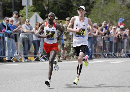 Nike Dominates Boston Marathon Podium