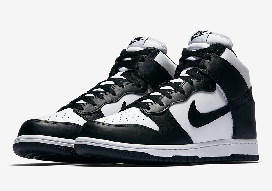 Nike Dunk High Black White 1