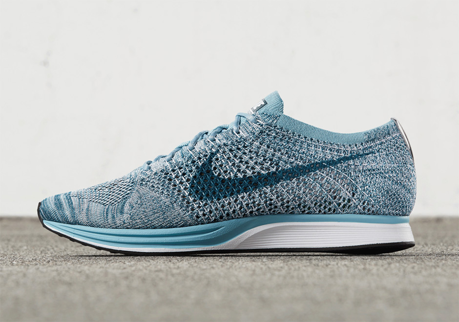 Nike Flyknit Racer Macaroon Pack Blue