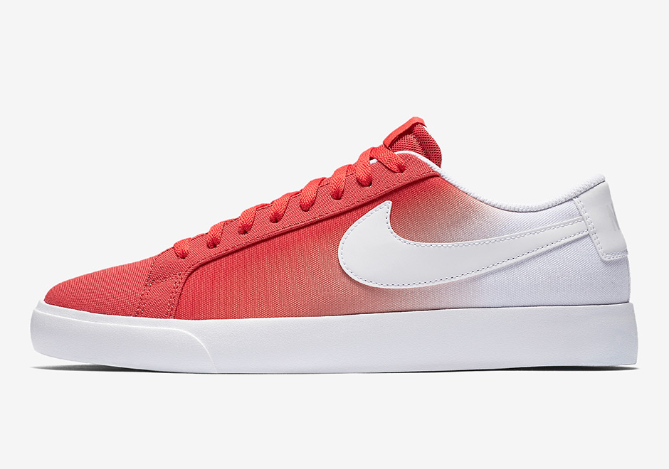 Nike Sb Blazer Vapor Textile Track Red White Fade 1