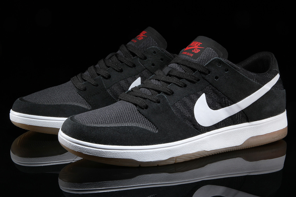 Nike Sb Zoom Dunk Elite Black White Gum 03