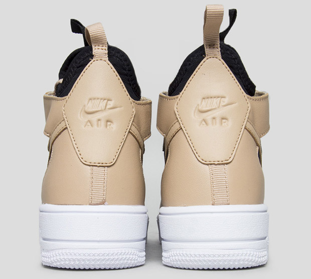 Nike Wmns Air Force 1 Ultraforce Mid Vachetta Tan Black 3