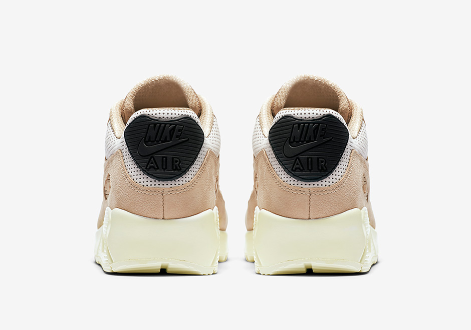 Nike Wmns Air Max 90 Pinnacle Mushroom Oatmeal Light Bone 4