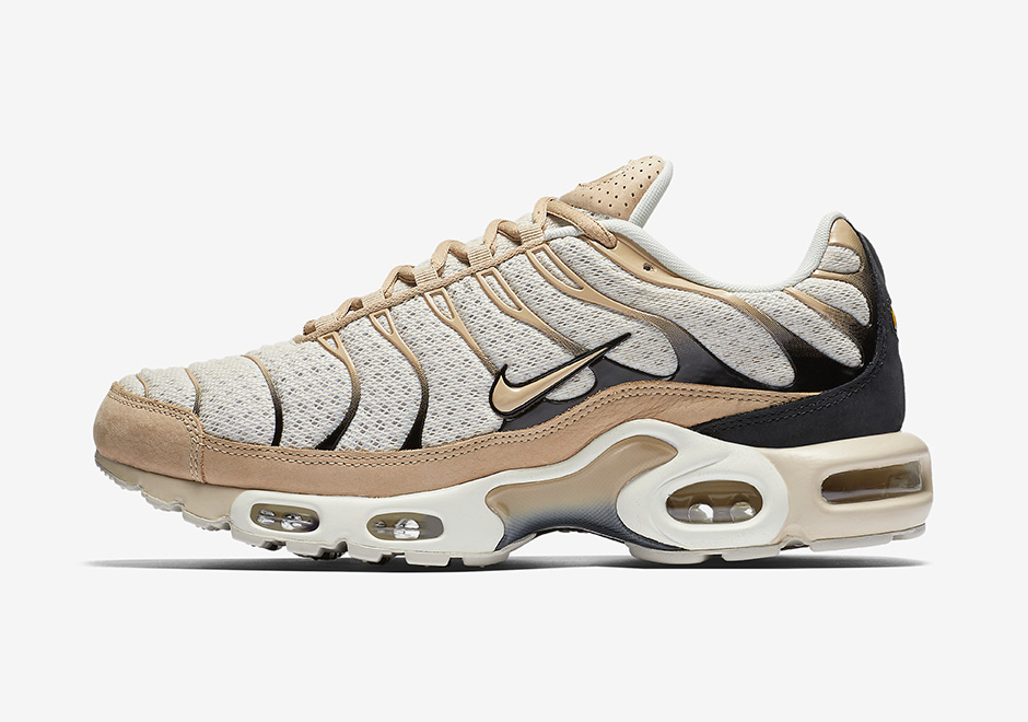 Nikelab Air Max Plus Light Bone Black Sail Oatmeal 1