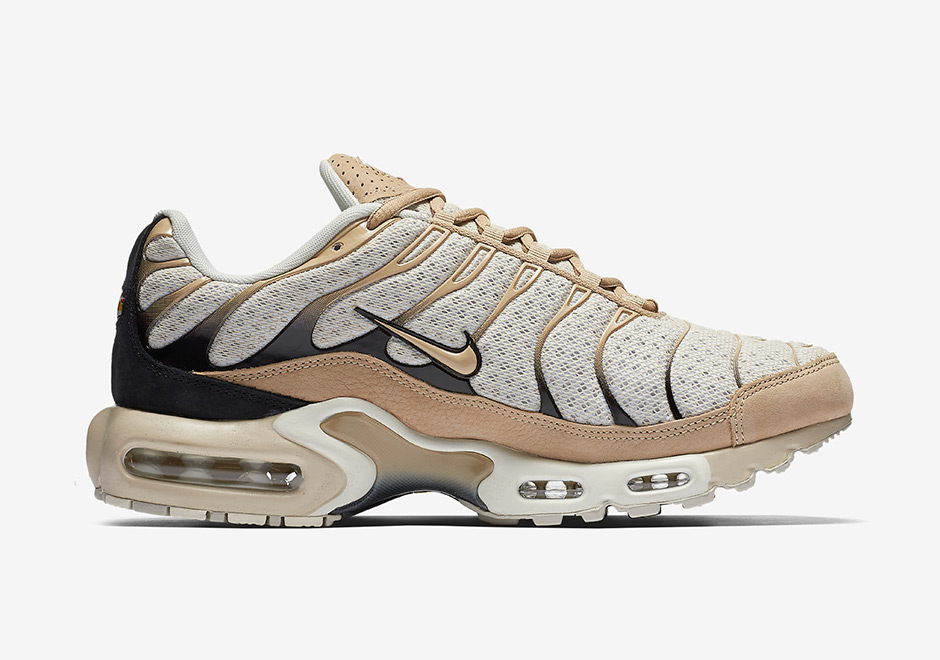 Nikelab Air Max Plus Light Bone Black Sail Oatmeal 2