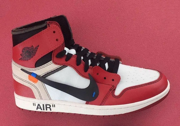 Here's A Detailed Look at OFF WHITE's Avant-Garde Air Jordan 1