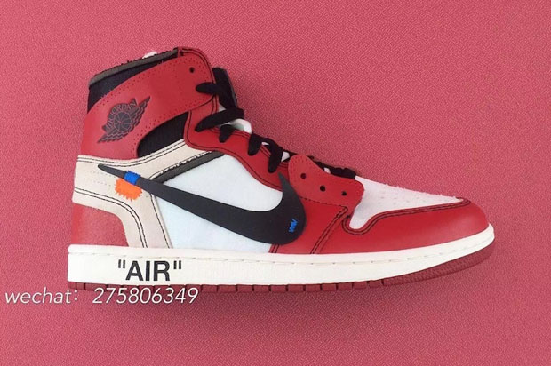 Off White Air Jordan 1 Chicago Detailed Photos 02