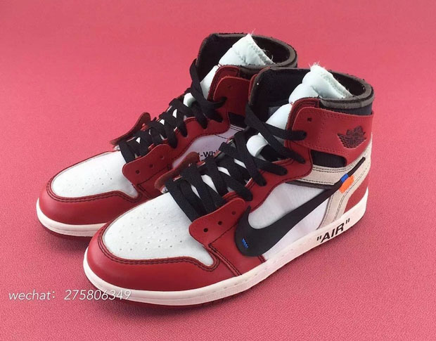 Off White Air Jordan 1 Chicago Detailed Photos 06