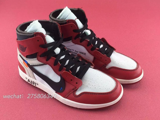 Off White Air Jordan 1 Chicago Detailed Photos 07