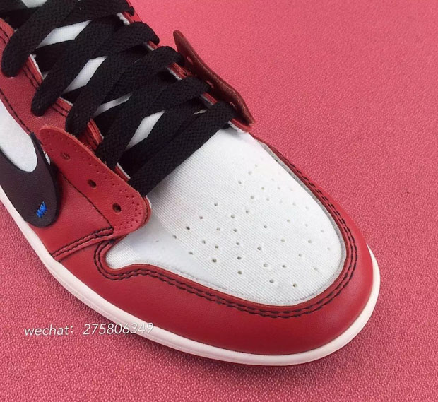 Off White Air Jordan 1 Chicago Detailed Photos 11