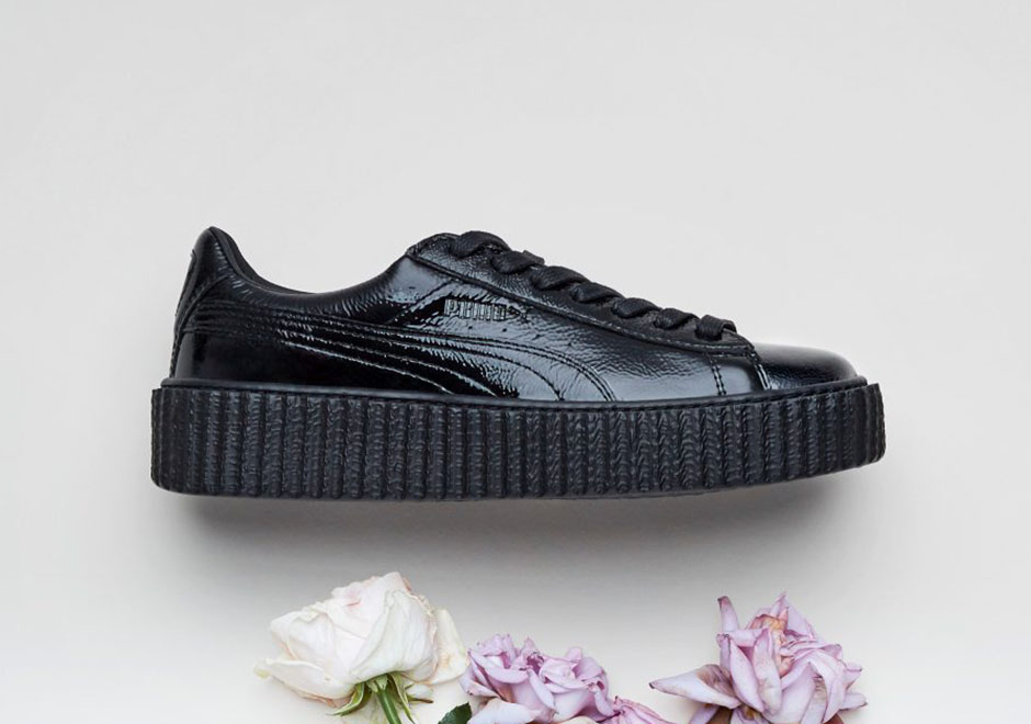 Rihanna Puma Creeper Black Patent Leather Where To Buy