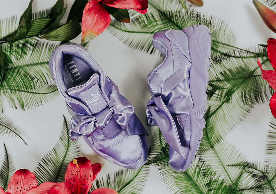 Rihanna Puma Fenty Bow Sweet Lavendar 1