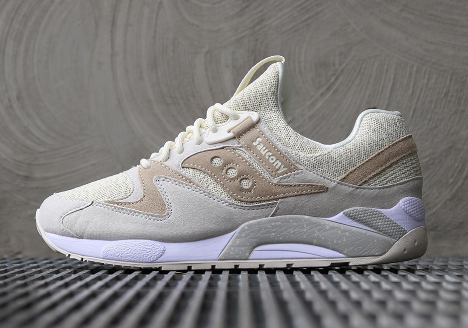 Saucony Grid 9000 Knit Pack Tan 1