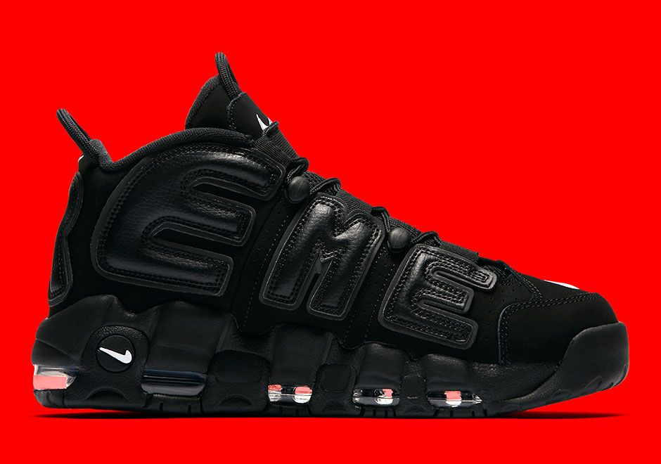 Supreme Nike Uptempo Black Release 1