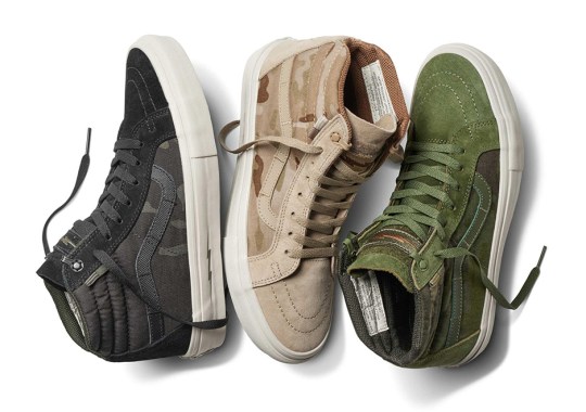 DEFCON and Vans Bring Back The SK8-Hi Notchback In Three Camo Colorways