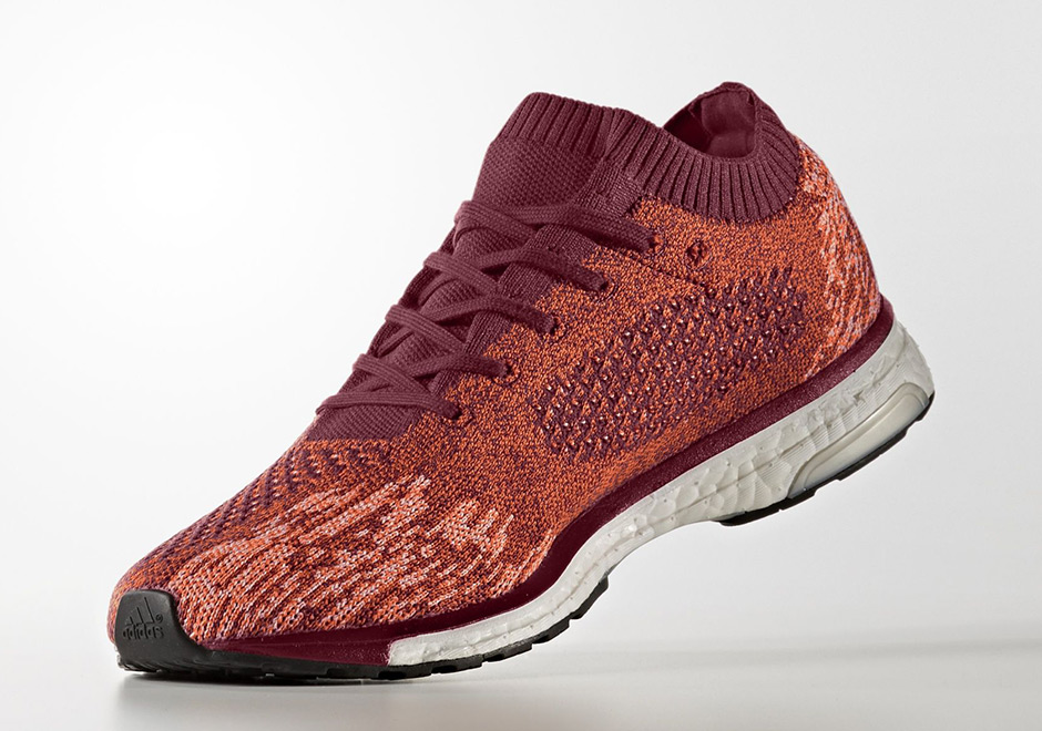 Adidas Adizero Primeknit Boost Ltd Burgundy 3