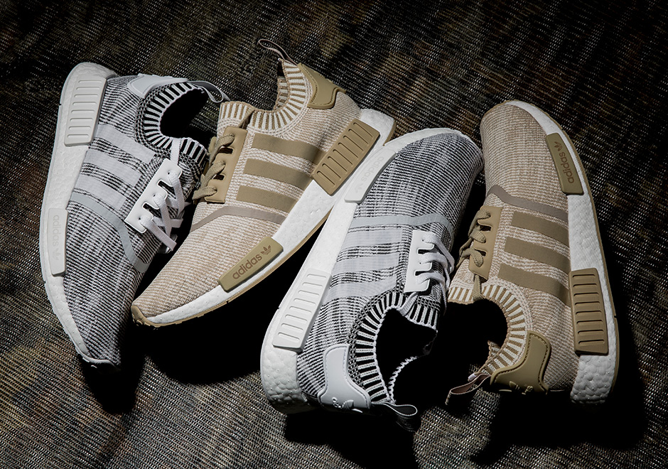 The adidas NMD R1 Primeknit "Oreo" And "Khaki" Release Next Week