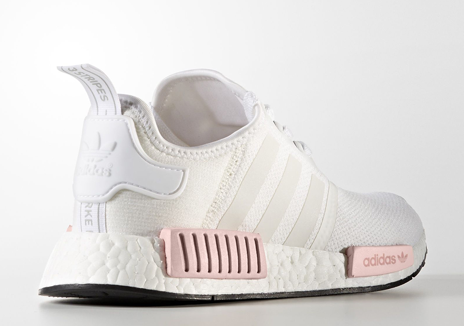 Adidas Nmd R1 White Rose Womens Release 01