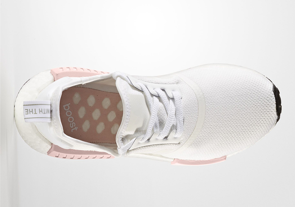 Adidas Nmd R1 White Rose Womens Release 04