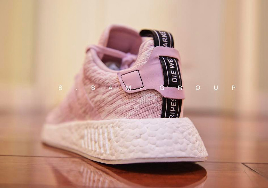 Adidas Nmd R2 Pink White 3