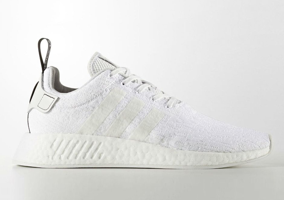 Adidas Nmd R2 Primeknit Triple White Release Date 02