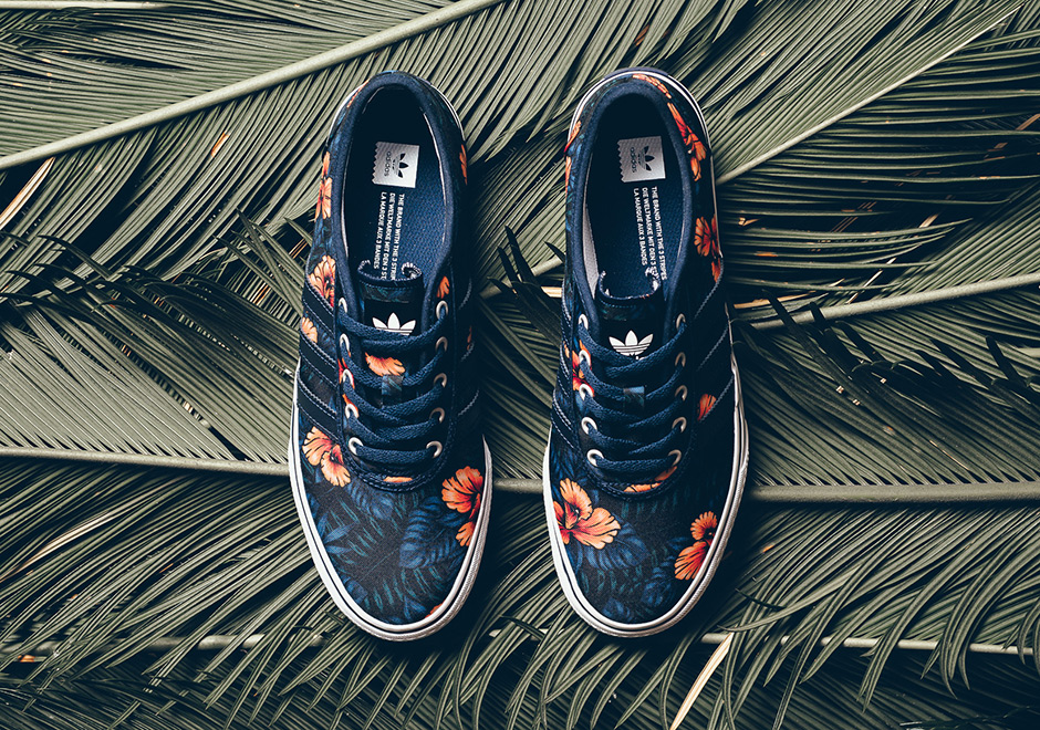 Adidas Skateboarding Adi Ease Indigo Floral Print 1