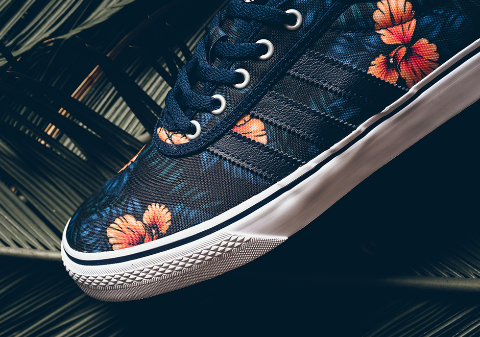 Adidas Skateboarding Adi Ease Indigo Floral Print 3