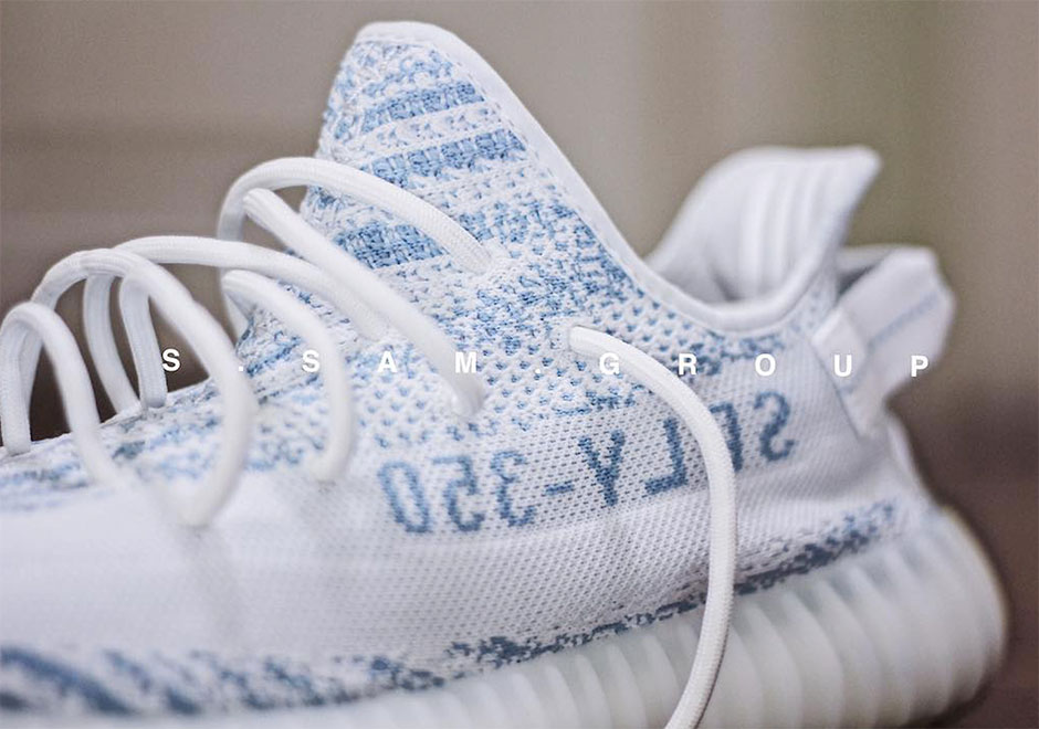 Adidas Yeezy Boost 350 V2 White Blue 2