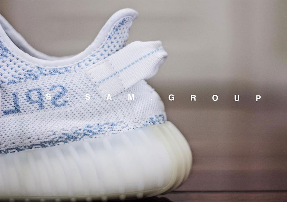 Adidas Yeezy Boost 350 V2 White Blue 3