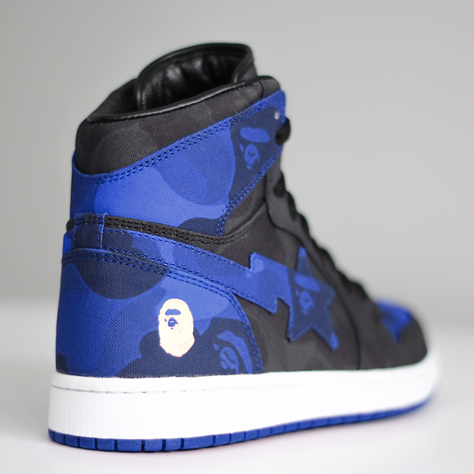 Air Jordan 1 Bape Royal Custom Jack The Ripper 03