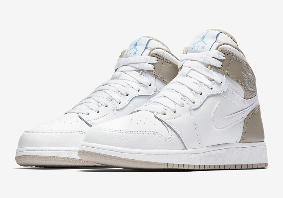 The Air Jordan 1 Mid "Linen" Is Available