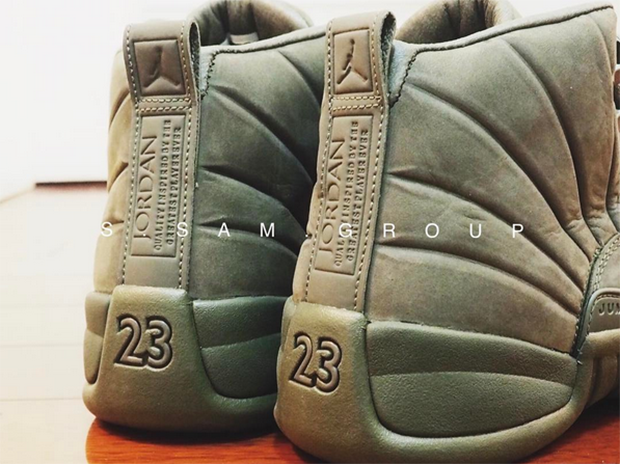 Air Jordan 12 Psny Olive 3