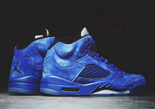 Air Jordan 5 Blue Suede Release Date 136021 401 01