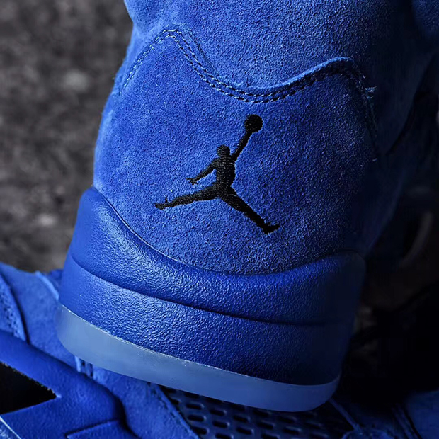 Air Jordan 5 Blue Suede Release Date 136021 401 06