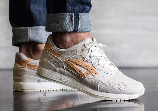 The ASICS Gel Lyte III Gets Reworked With Denim and Tan Leather