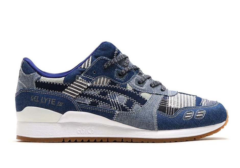 Asics Gel Lyte Iii Patchwork Blue Black 2