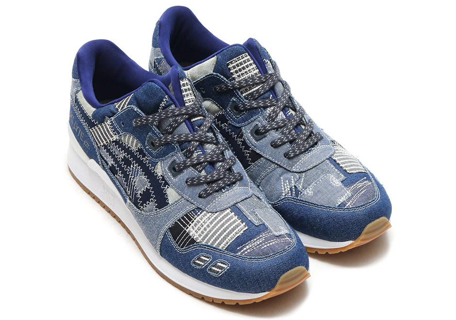 Asics Gel Lyte Iii Patchwork Blue Black 3