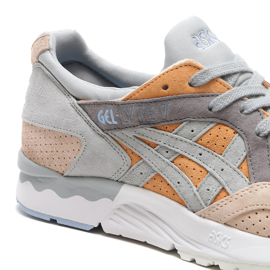 Asics Gel Lyte V Apricot Nectar Mid Grey Hl7k0 5996 8