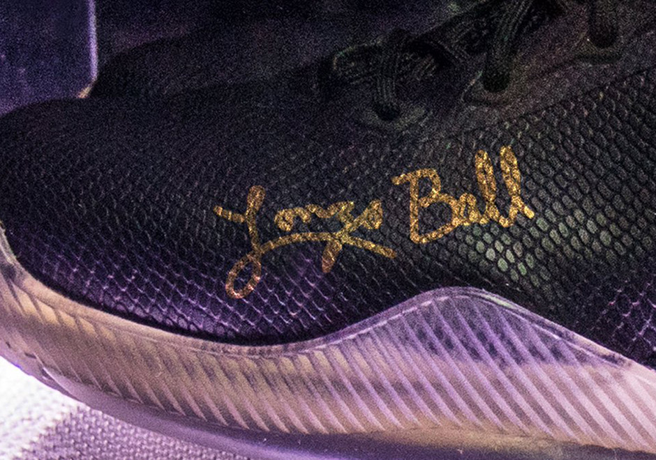 Big Baller Brand Lonzo Ball Autographed Shoes 4