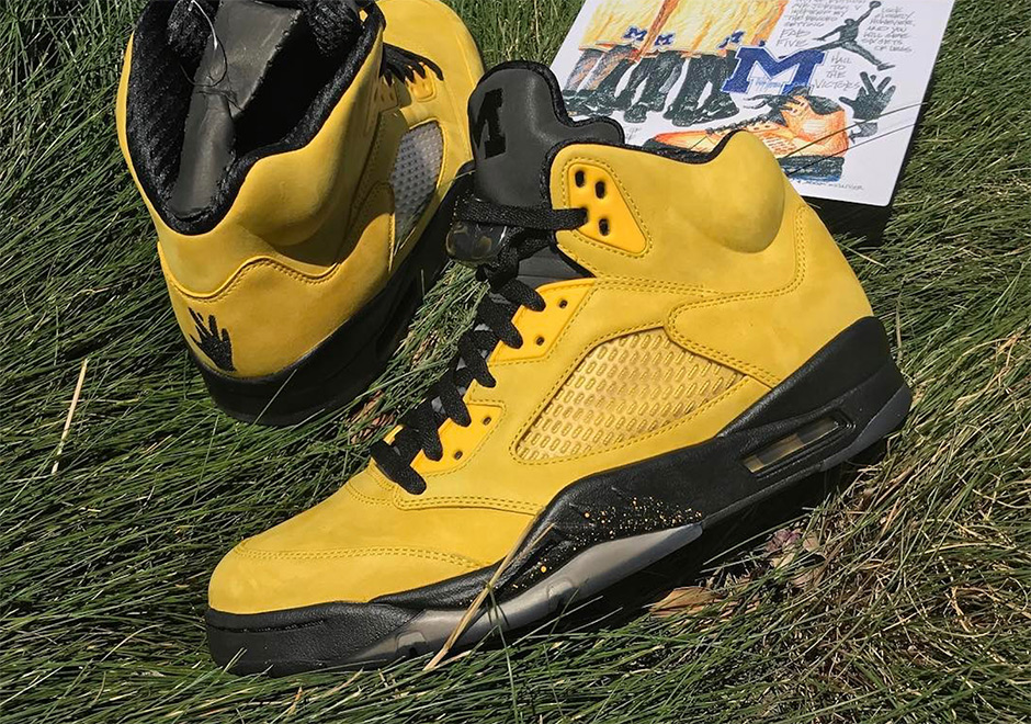 Jordan Brand Honors The Fab Five With Incredible Air Jordan 5 PE